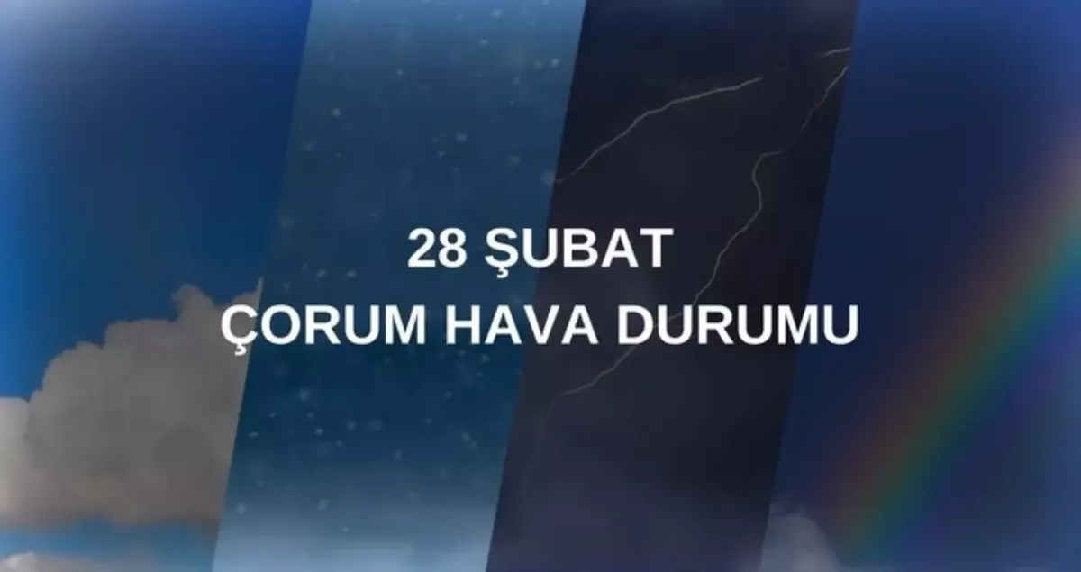 çorum hava durumu — TR news