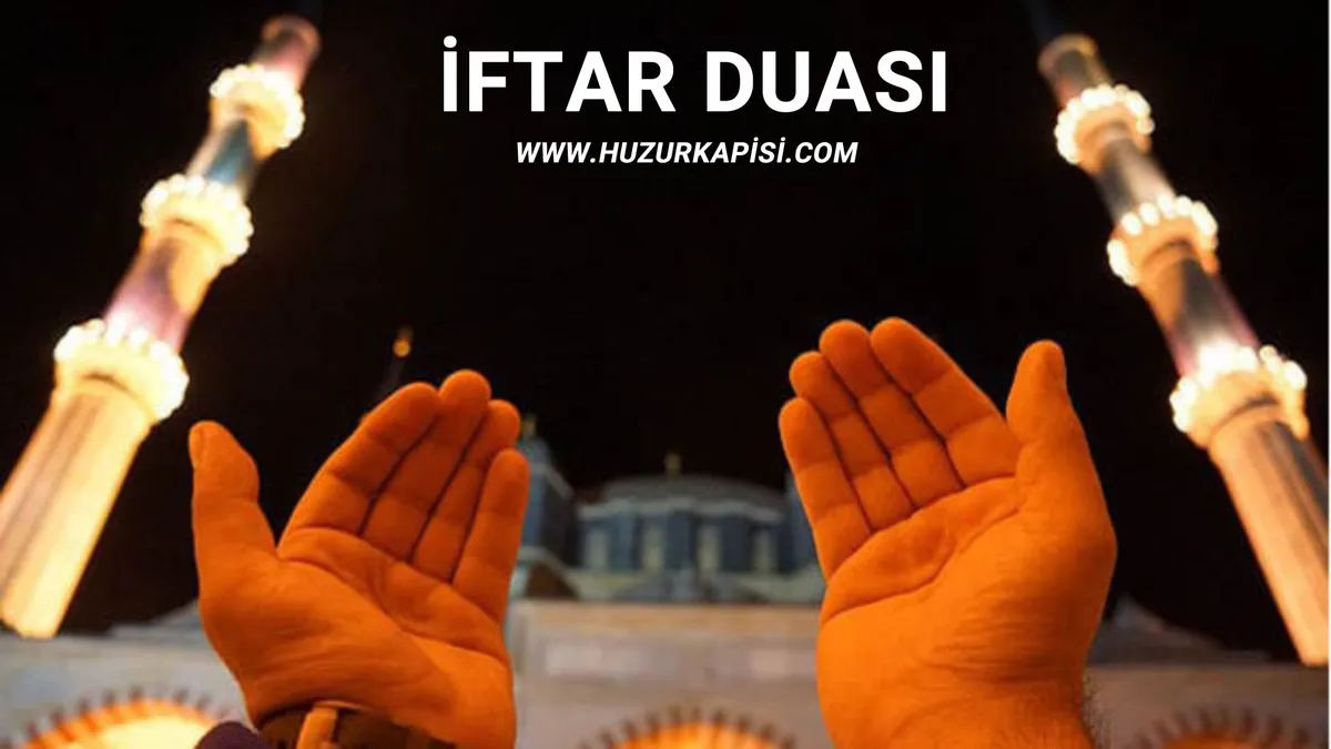 iftar duası türkçe — TR news