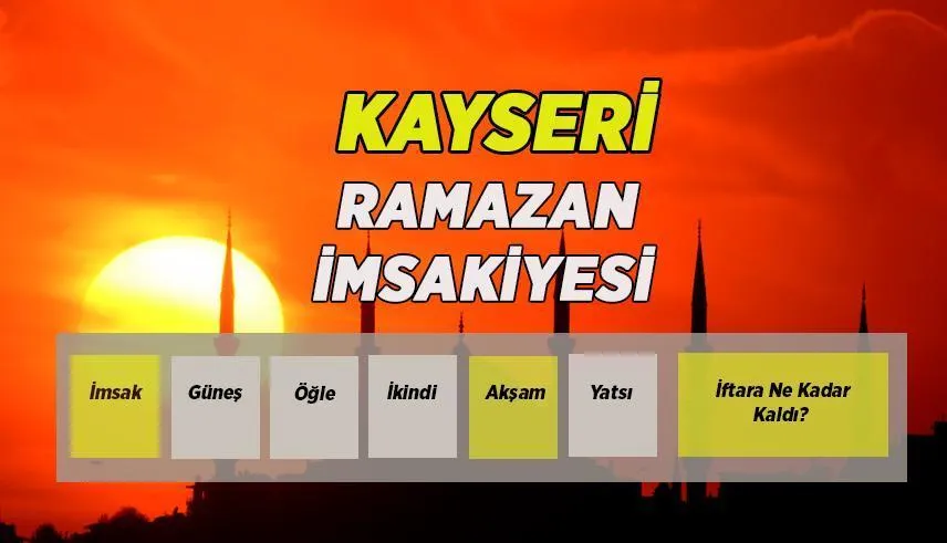 kayseri iftar — TR news