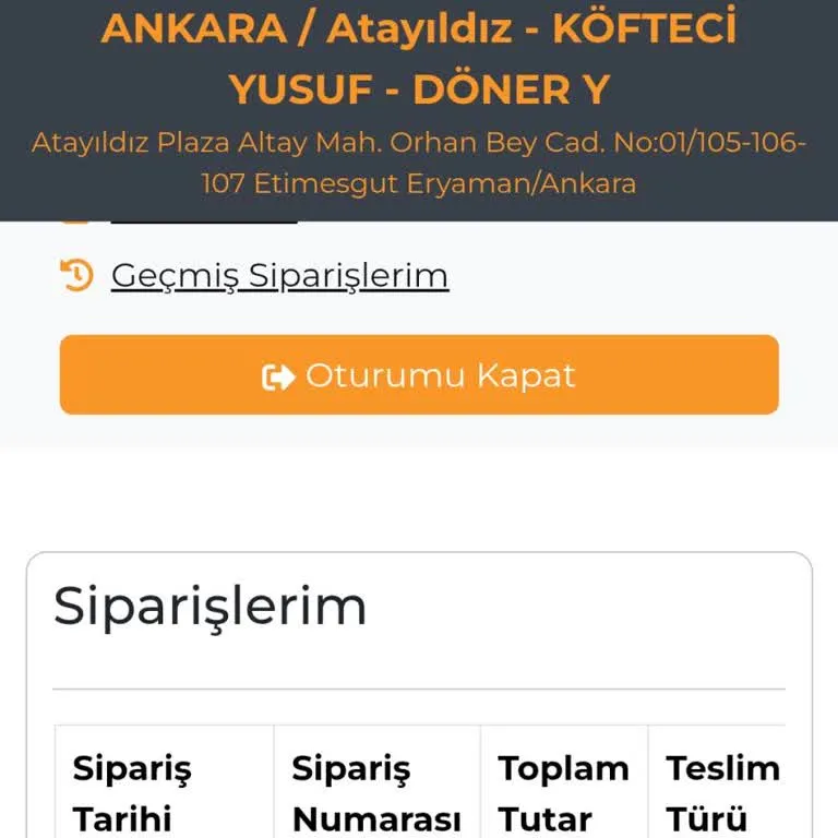 köfteci yusuf iftar menüsü — TR news