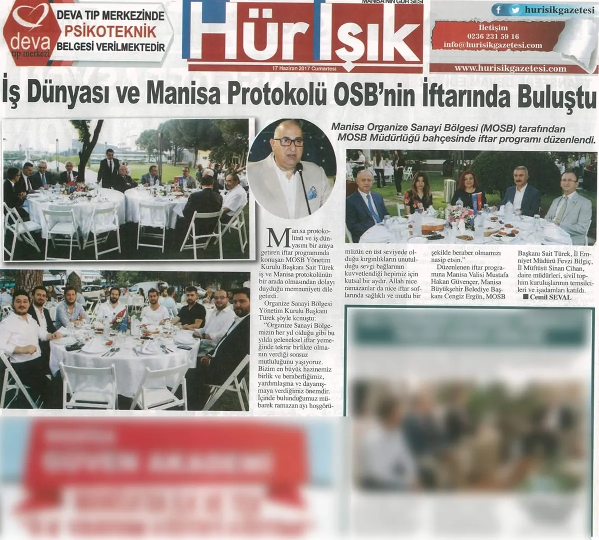 manisa iftar — TR news