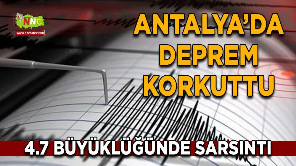 antalya deprem — TR news