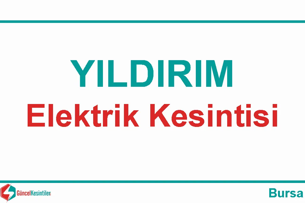 bursa elektrik kesintisi — TR news