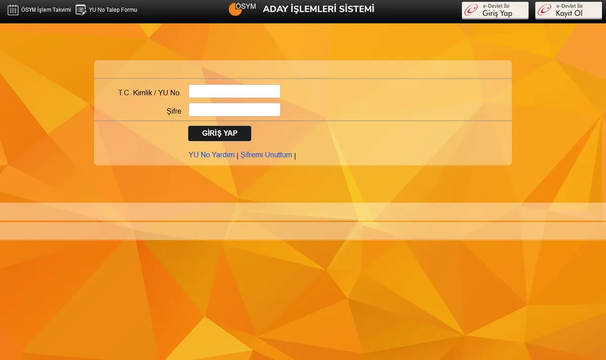 ösym ais — TR news