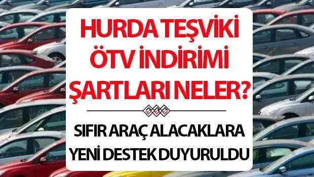 ötv indirimi hurda teşviki — TR news