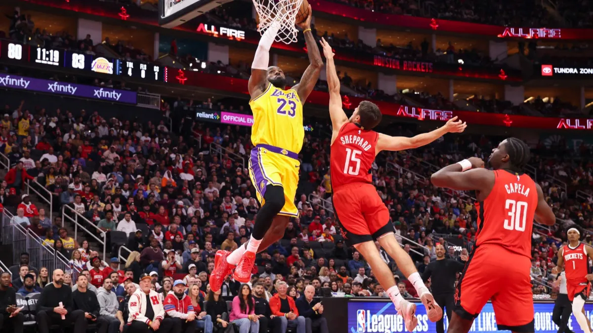 rockets - lakers — TR news