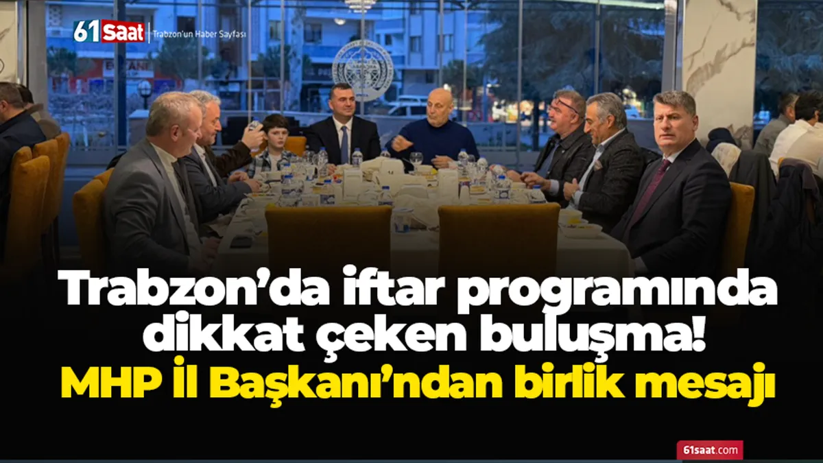 trabzon iftar — TR news