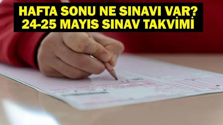 bugün ne sınavı var — TR news