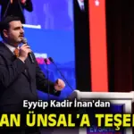 Eyyüp kadir inan: Eyyüp Kadir İnan’dan AK Parti Logolu Kartlara Tepki