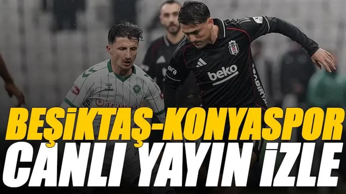 beşiktaş - konyaspor — TR news