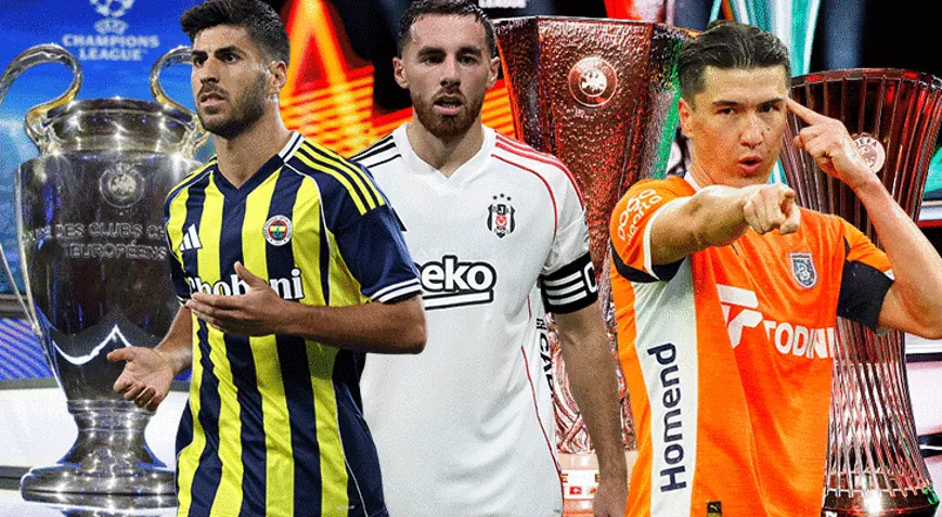 Avrupa kupalarında Fenerbahçe, Beşiktaş ve Başakşehirin olası rakipleri belli oldu
